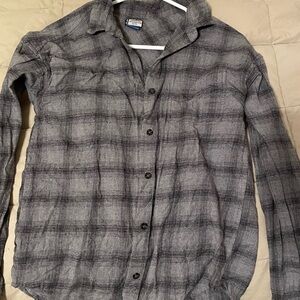 Kavu Open Black Grey Flannel XS